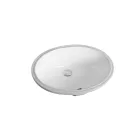 Moderne design undermonteret keramisk vask - Papavero Viadurini