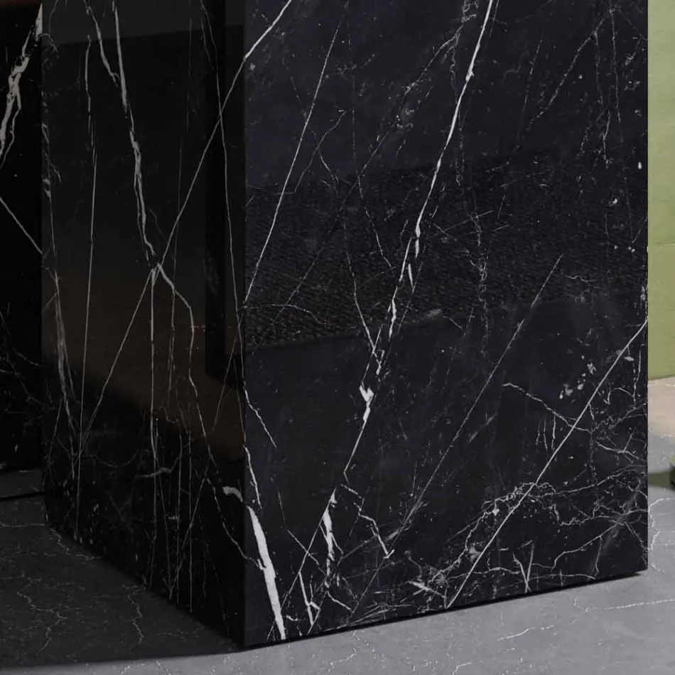 Gulvvask i geometrisk design i porcelæn Stentøj 4 finish - Calogero Viadurini