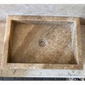 Tæppe design håndvask i onyx, natursten, Jef, unikt stykke
