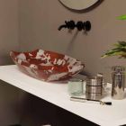 Design keramisk håndvask lavet i Italien Laura Viadurini