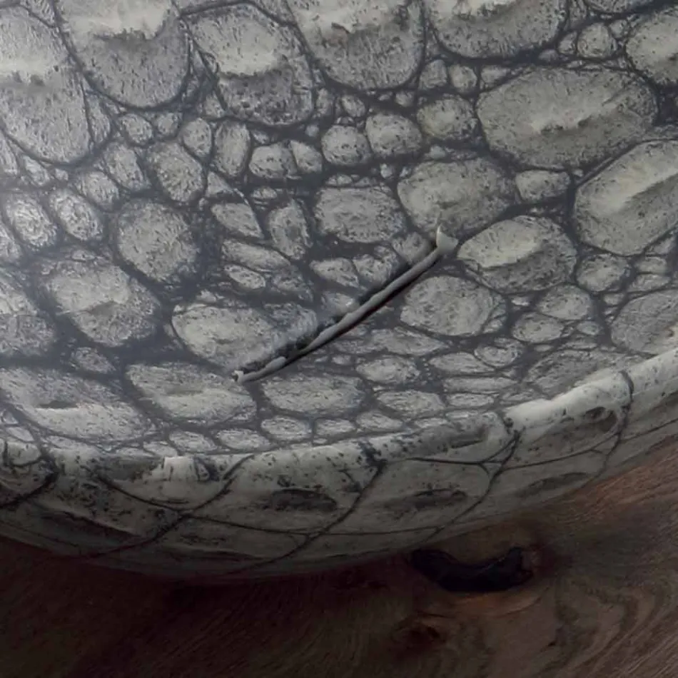 Design keramisk håndvask lavet i Italien Dyr Viadurini