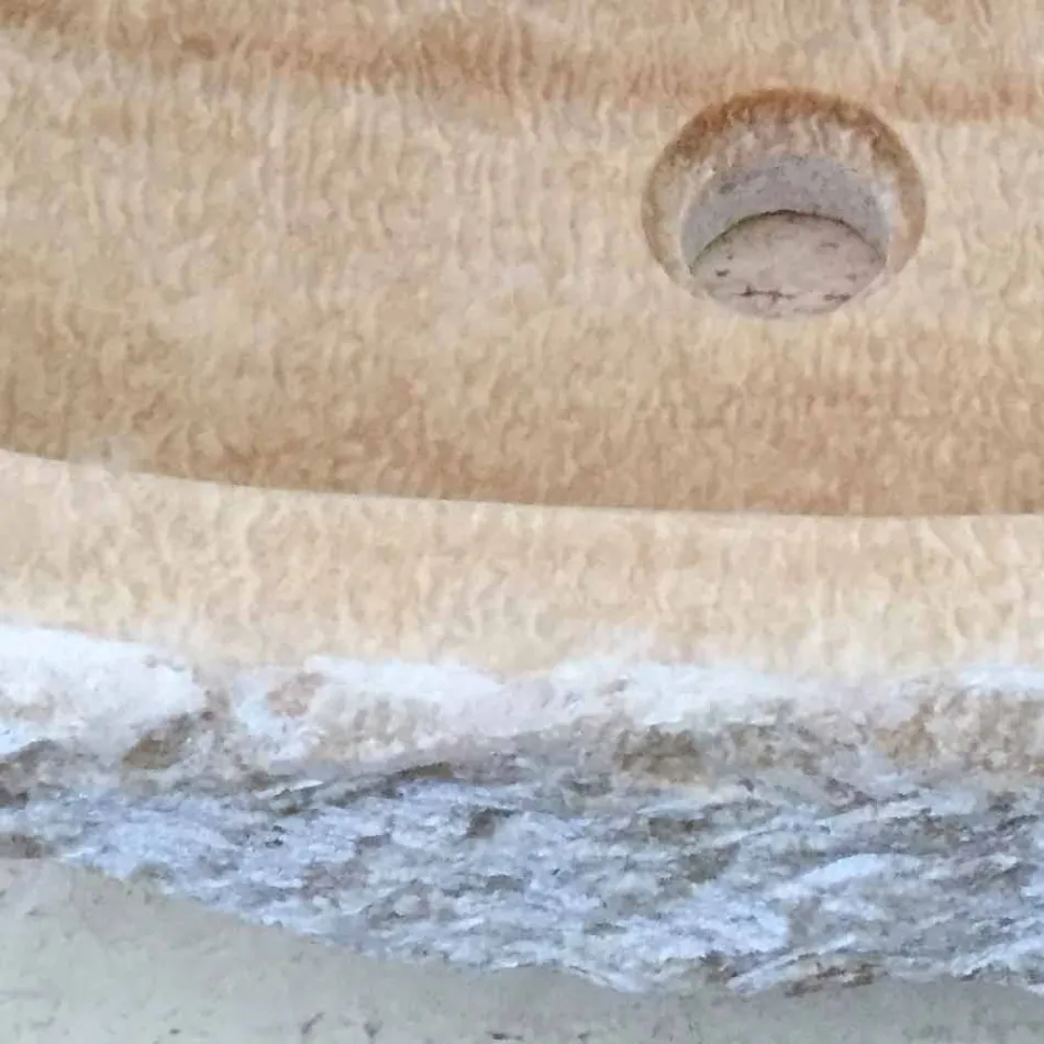 Bordtænkevask til Laia badeværelse i natursten Viadurini