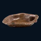 design håndvask forsænket marmor / Samir support, ét stykke Viadurini