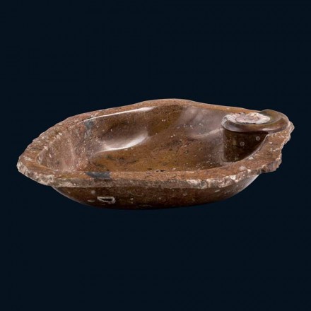 design håndvask forsænket marmor / Samir support, ét stykke Viadurini