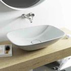 Fritstående håndvask ba moderne badeværelse lavet i Italien Taormina Medium Viadurini