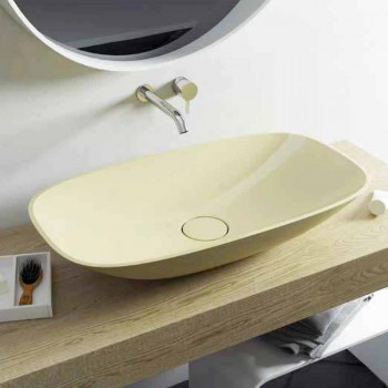 Moderne design lavet i Italien fritstående badeværelse vask Taormina Big