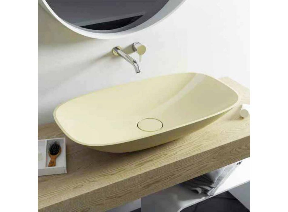 Moderne design lavet i Italien fritstående badeværelse vask Taormina Big