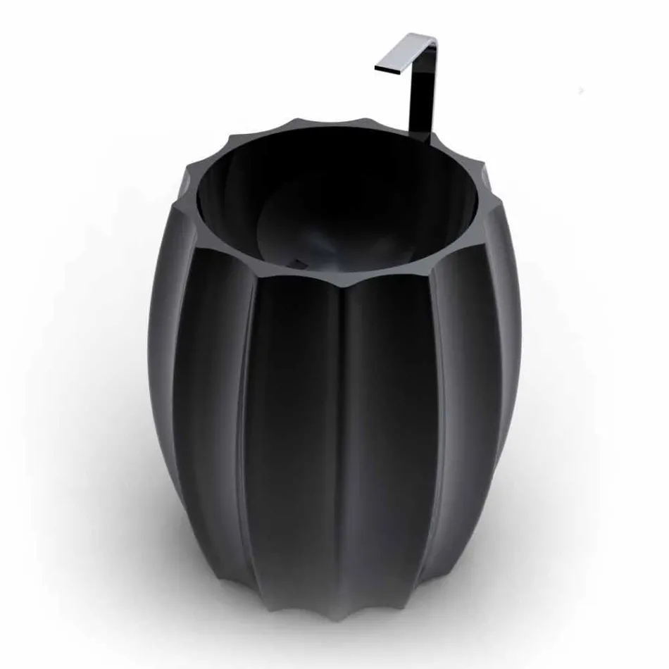 Moderne design fritstående håndvask Cactus, lavet i Italien Viadurini