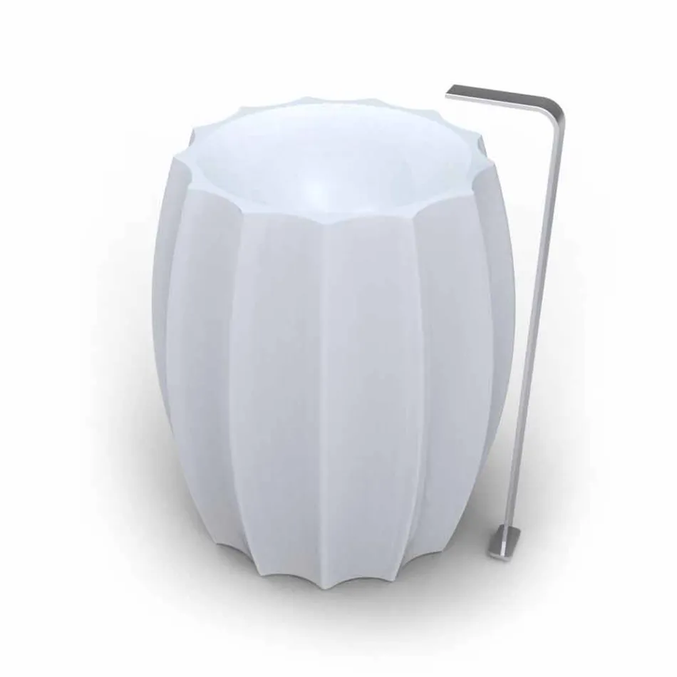 Moderne design fritstående håndvask Cactus, lavet i Italien Viadurini