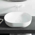 Fritstående design håndvask til badeværelset lavet i Italien Dalmine Medium Viadurini