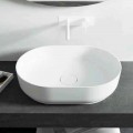Design fritstående håndvask på badeværelset lavet i Italien Dalmine Medium