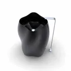 Moderne design fritstående håndvask Blomst lavet i Italien Viadurini