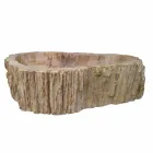 Wood Fossil vask køkkenbordet Goa enkelt stykke Viadurini