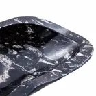 Marmor håndvask med moderne støttefossiler - Burgeo Viadurini