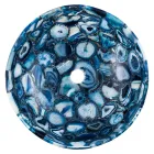 Sasha bordplade håndvask i agatsten, unikt håndlavet stykke Viadurini