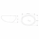 Håndlavet køkkenvask i Pietra di Fiume - Aurea Viadurini