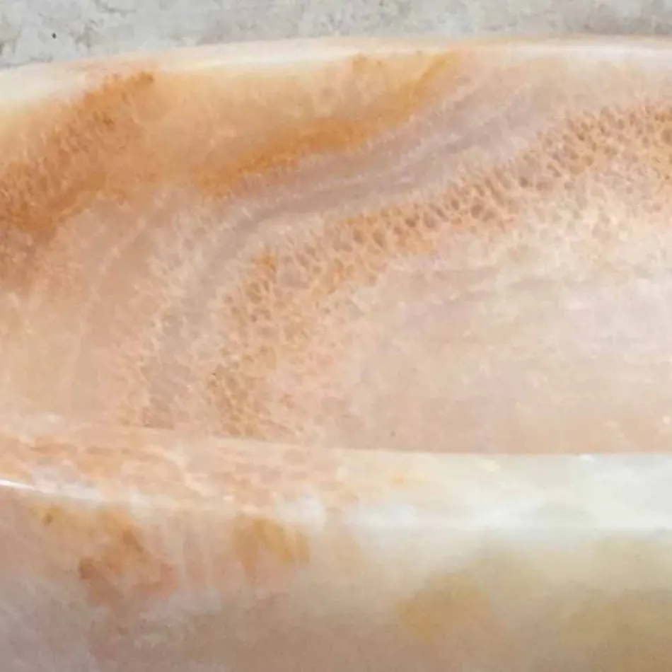 Ana design natursten håndvask i design, håndlavet Viadurini