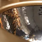 Indbygget håndvask i Fire Clay af 3 Finishes Made in Italy - Erioli Viadurini