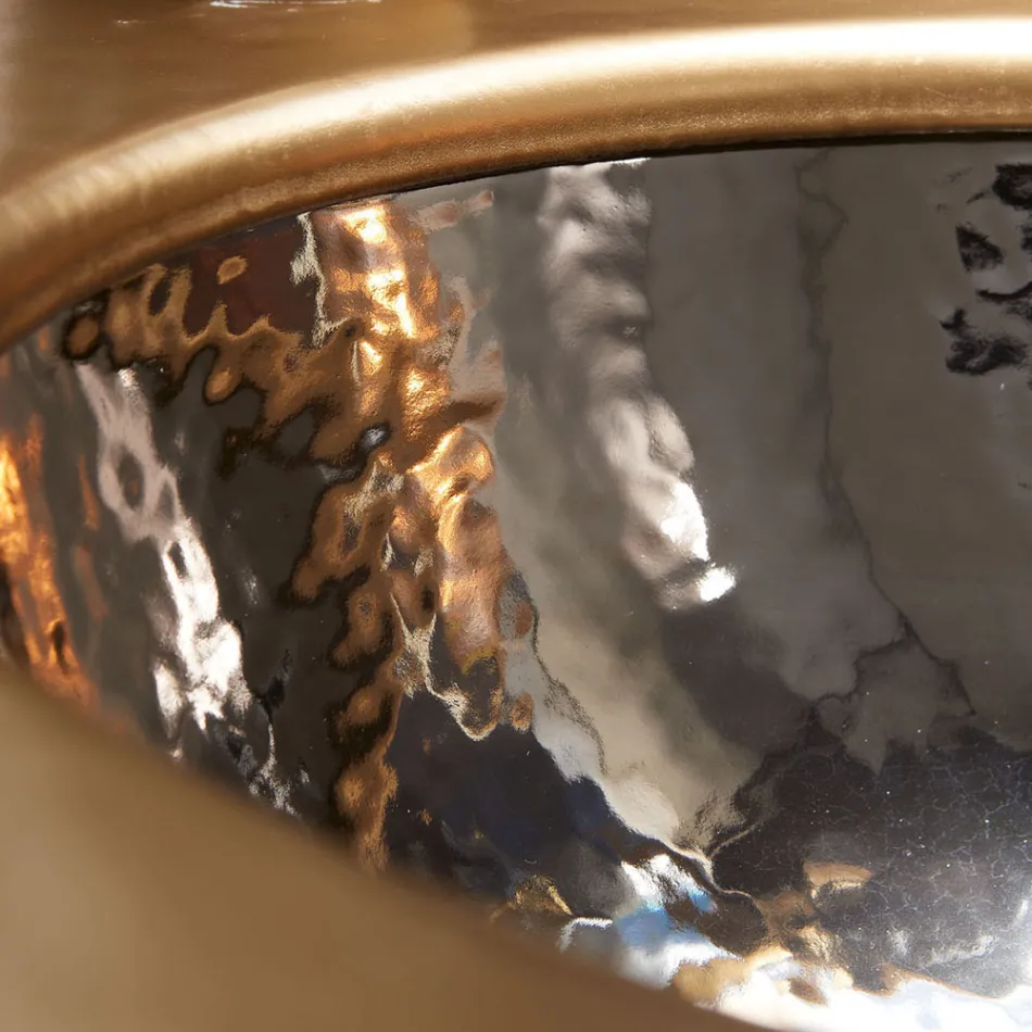 Indbygget håndvask i Fire Clay af 3 Finishes Made in Italy - Erioli Viadurini