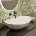 Oval bordplade håndvask i keramik L 60 cm Lavet i Italien - Jumper