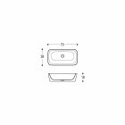 Moderne rektangulær køkkenvask i keramisk design - Lipperialav1 Viadurini