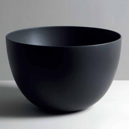 Rund håndvask i hvid keramik eller farvet stjerne Round50 Viadurini