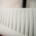 Rund bordplade håndvask lavet af cement og harpiks - Ibisco Viadurini