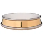 Semi-forsænket designer håndvask i håndmalet brand ler produceret i Italien, Manilo Viadurini