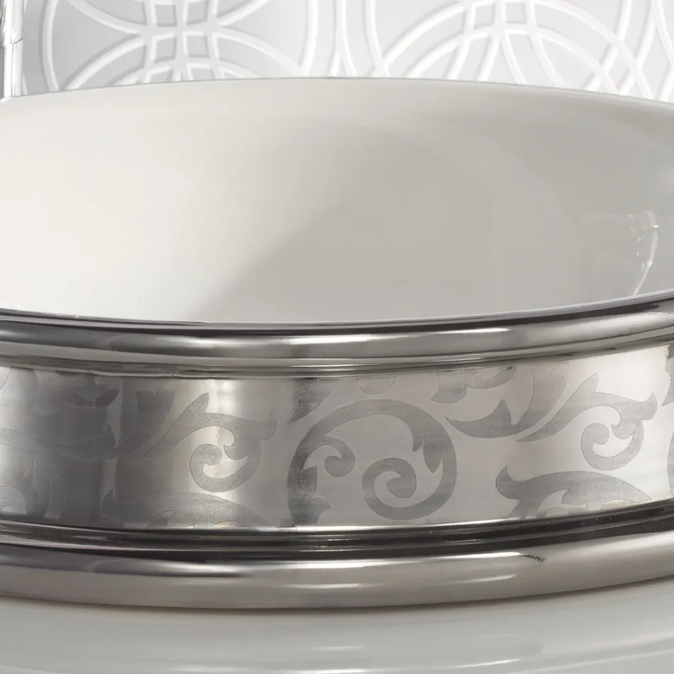 Halv forsænket håndvask i forskellige finish i Fire Clay Made in Italy - Erasmo Viadurini