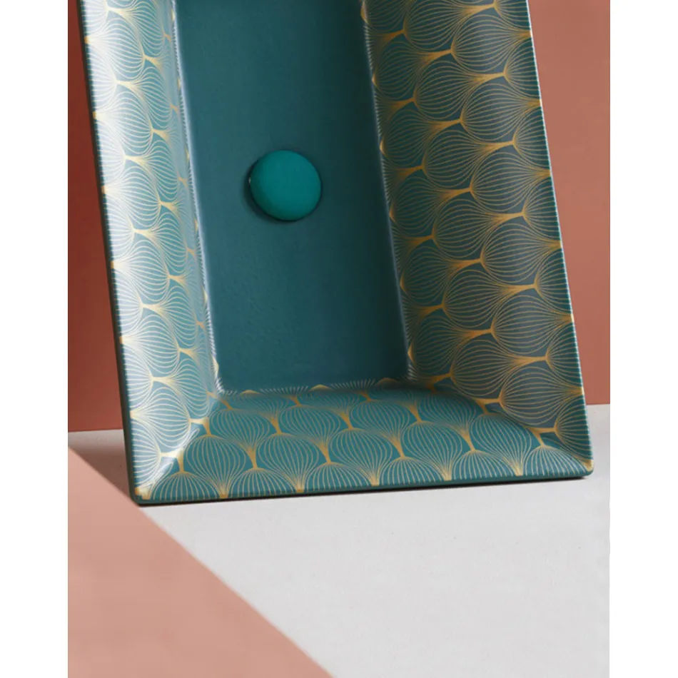 Halv-forsænket håndvask i Fire Clay af forskellige finish lavet i Italien - Ultima Viadurini