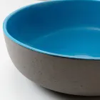 Bordvask i mørk Raku fremstillet i Italien - Drip Viadurini