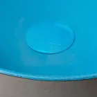 Bordvask i mørk Raku fremstillet i Italien - Drip Viadurini