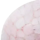 Rund håndvask i rosenkvarts Paloma, håndlavede Viadurini