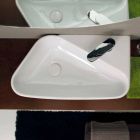 Countertop håndvask / design keramik lavet i Italien Sheyla Viadurini