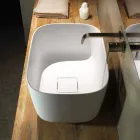 Fritstående fritstående skålvask lavet i Italien, Lallio Viadurini