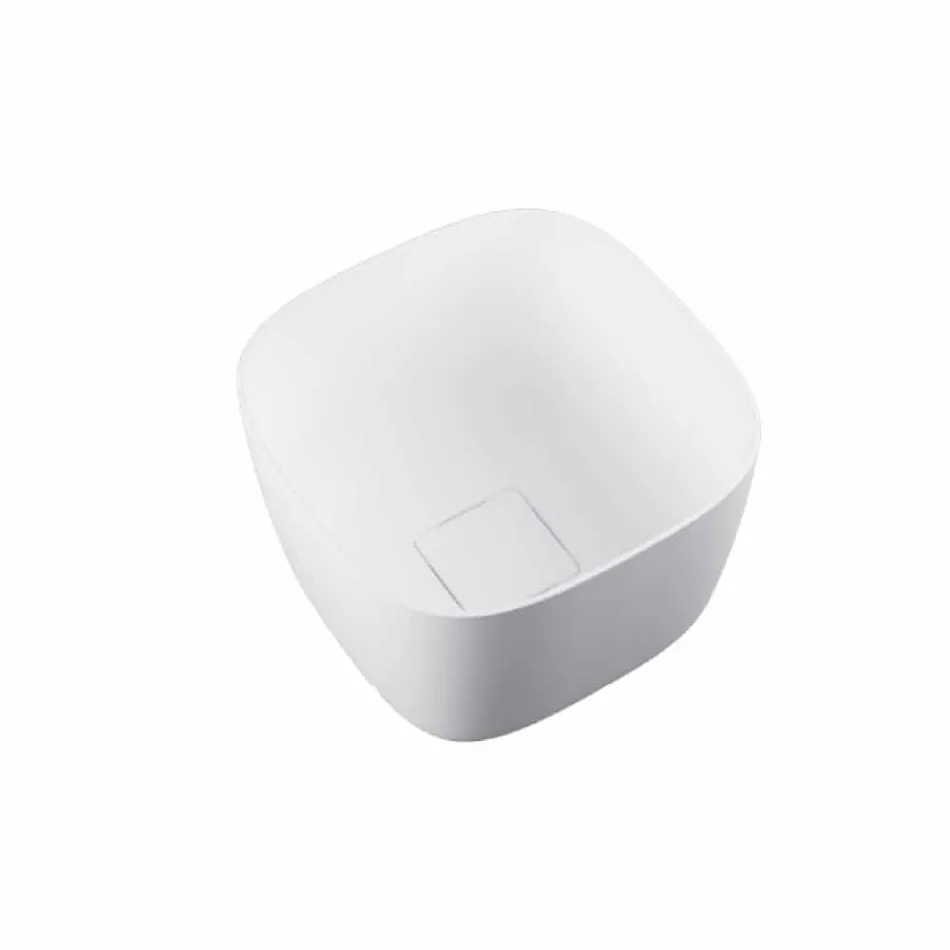 Fritstående fritstående skålvask lavet i Italien, Lallio Viadurini