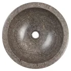 Cirkulær bordvask i håndlavet marmor, Bucine Viadurini