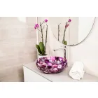 Round Agate Stone Countertop Sink - Buffalo Viadurini