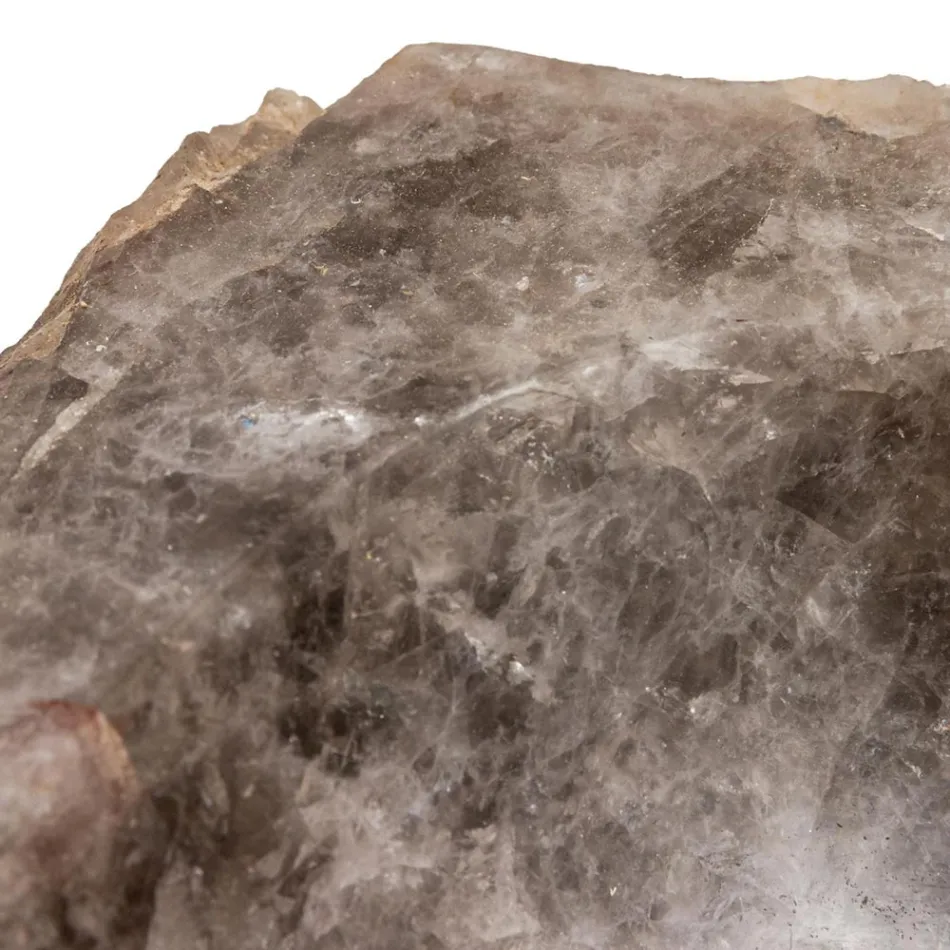 Håndlavet bordvask i røgkvartssten, Vigasio Viadurini