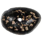 Bordvask håndlavet i flodsten, Palizzi Viadurini