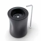 Moderne kolonne fritstående sink produceret i Italien, Syracuse Viadurini