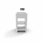 Moderne monoblok fritstående vask lavet i Italien, Tufino Viadurini