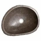 Moderne bordplade lavet af håndlavet flodsten, Buriasco Viadurini