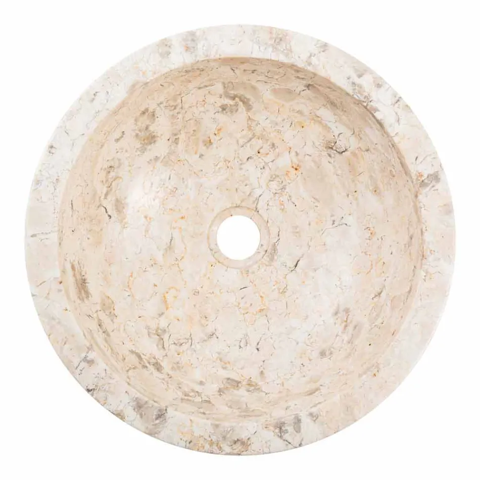 Tonto håndvaske lavet af marmor, Nibbiano Viadurini