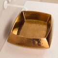Designer håndvask i bronze keramik lavet i Italien Simon
