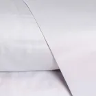 Satinplader i bomuld til ensfarvet dobbeltseng - Freesia Viadurini