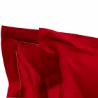 Ensfarvet ark komplet i bomuldssatin til dobbeltseng - Hibiscus Viadurini