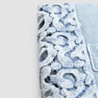 Dobbeltsengetøj i hør med Poema-blonde, 3 finish - Dulcis Viadurini