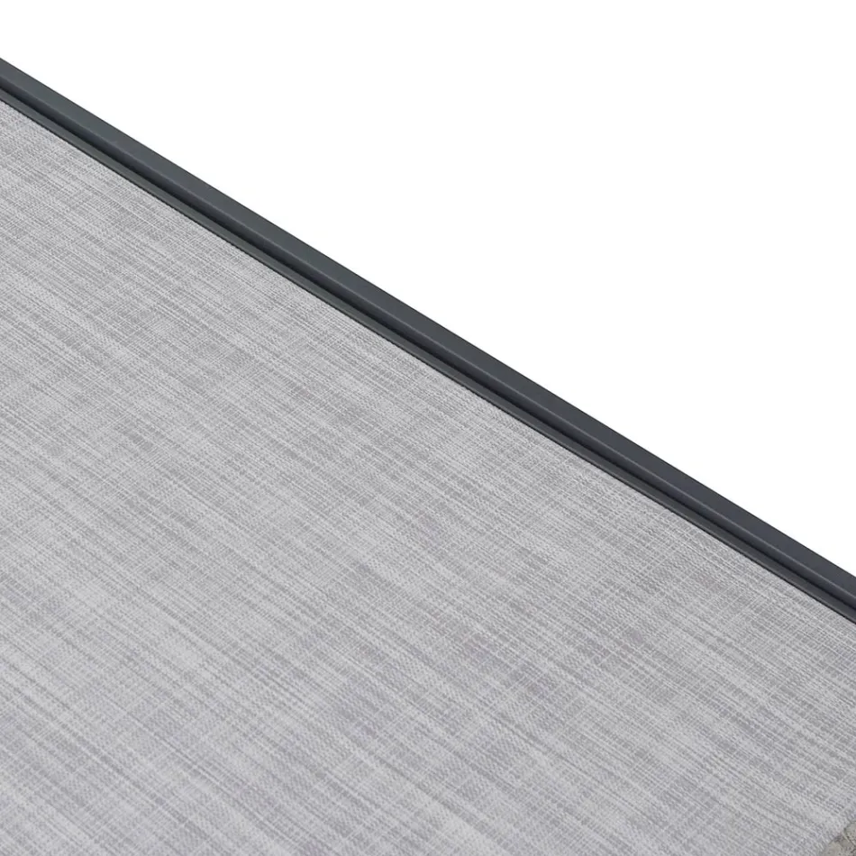 Udendørs liggestol i aluminium med forskellige overflader - Sheet Viadurini