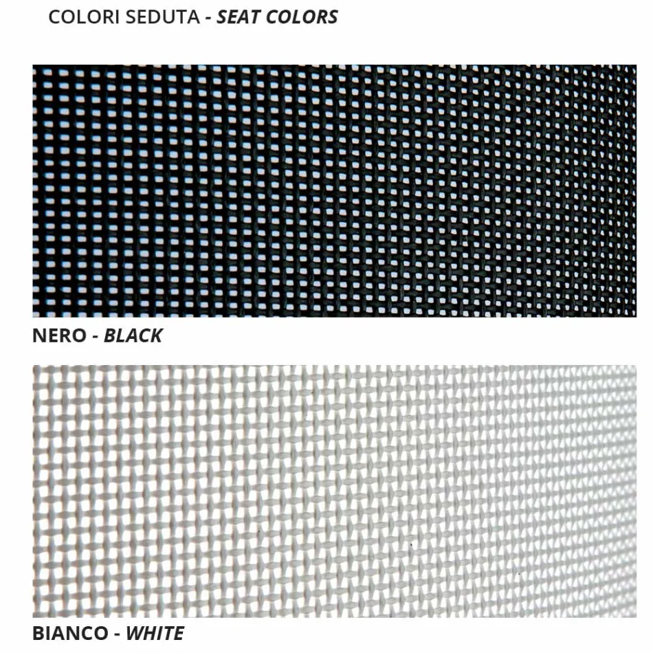 Lavet i Italien Stabelbar haveseng 2 stk - Aberdeen Viadurini